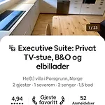 Apartman Executive M Tv-stue Naer Google Og Hydro Porsgrunn